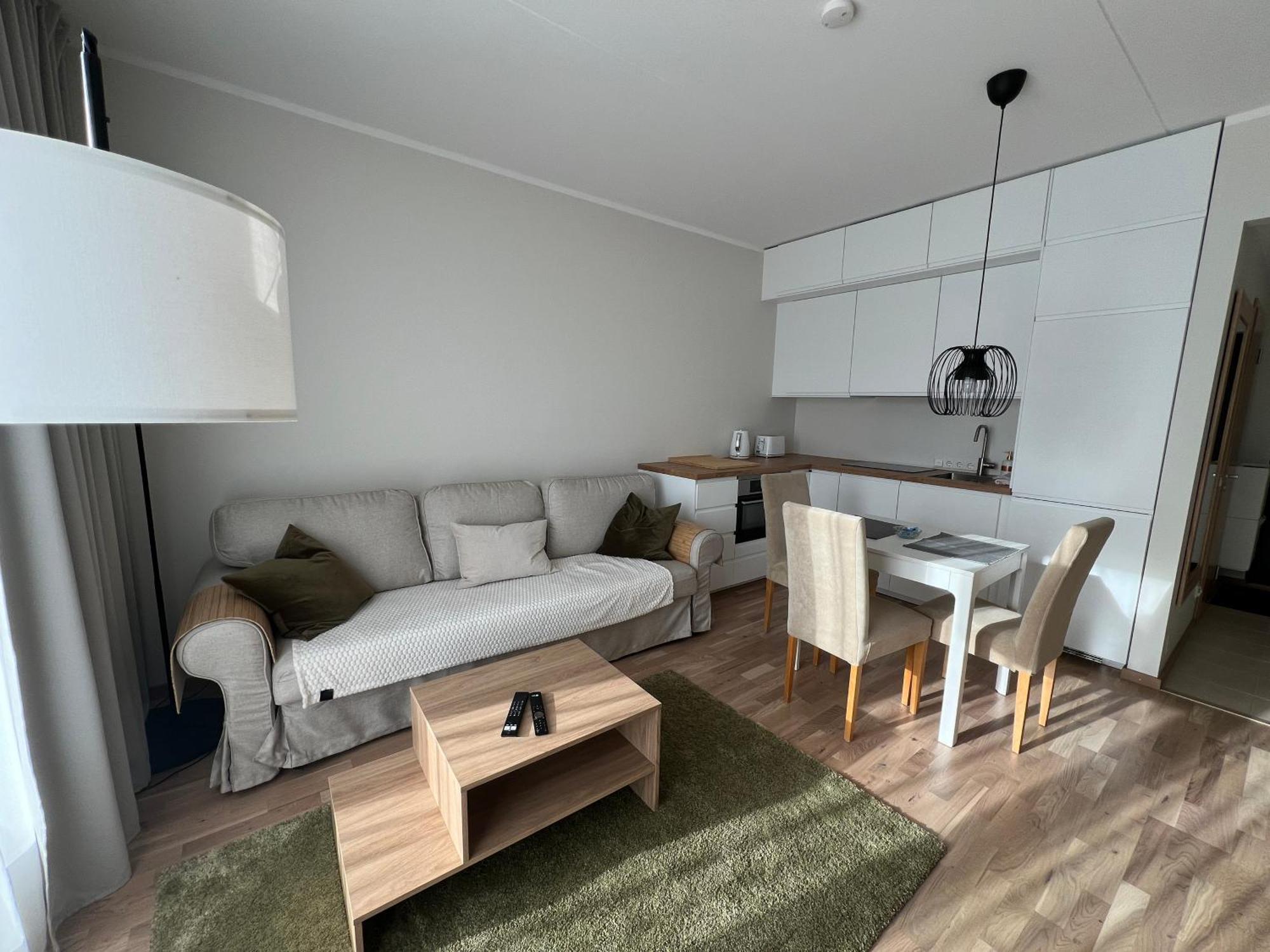 Korter Riia 22 Tartu Bagian luar foto