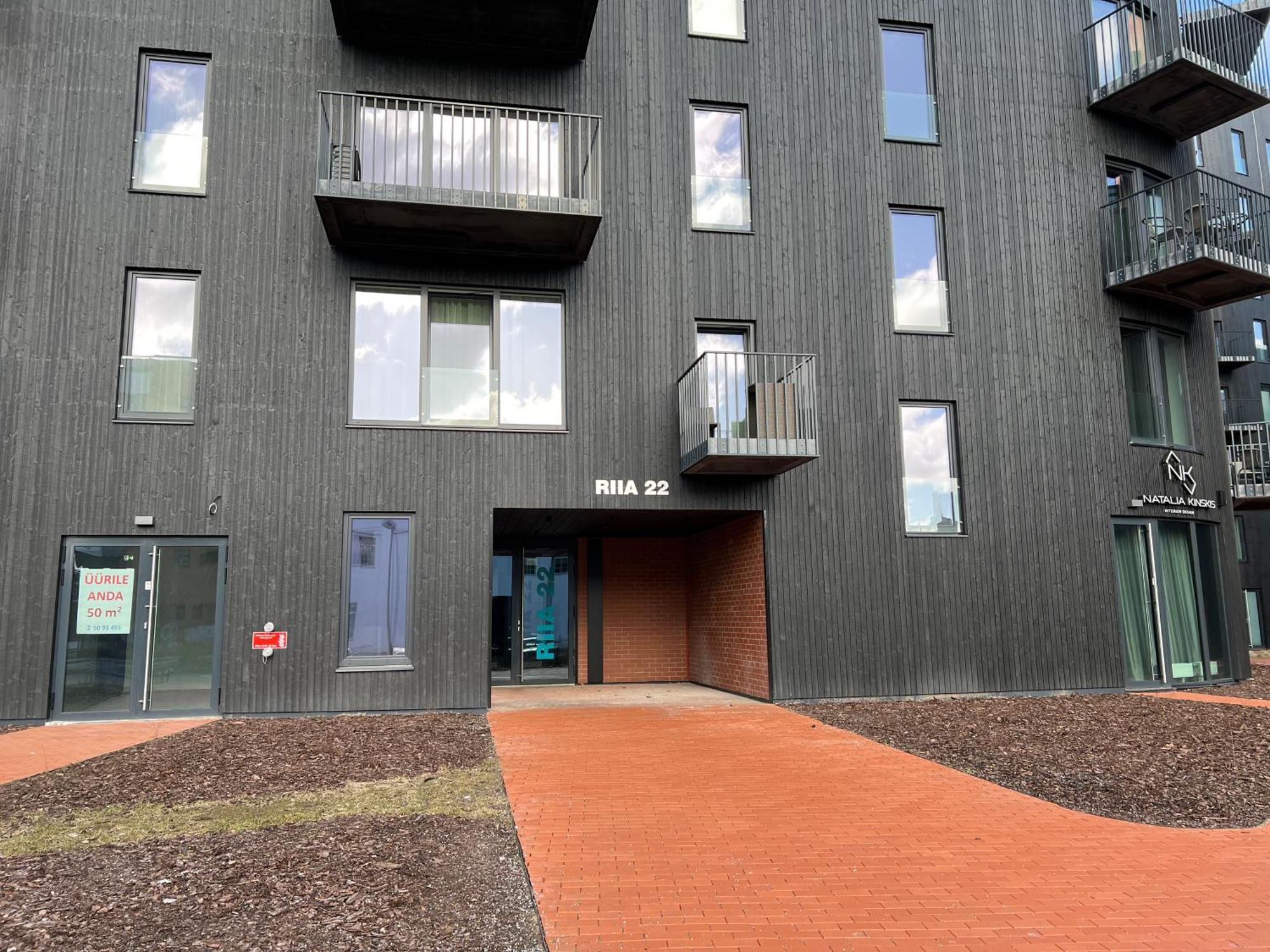 Korter Riia 22 Tartu Bagian luar foto